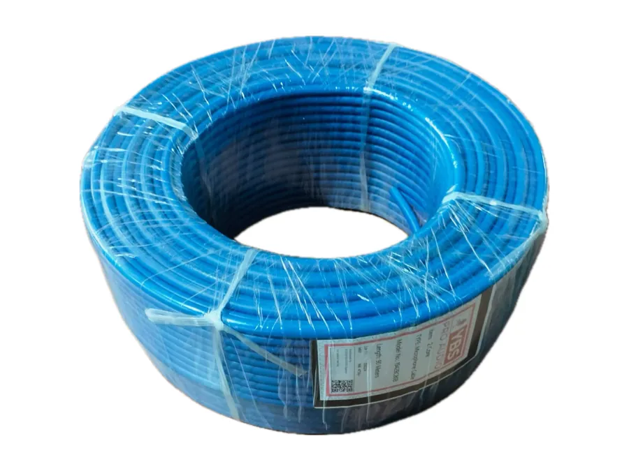 Blue reel of YBS MC1942 19/42 microphone cable